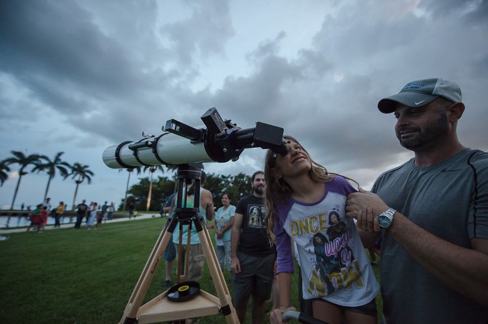 Moon Viewing at Deering Estate